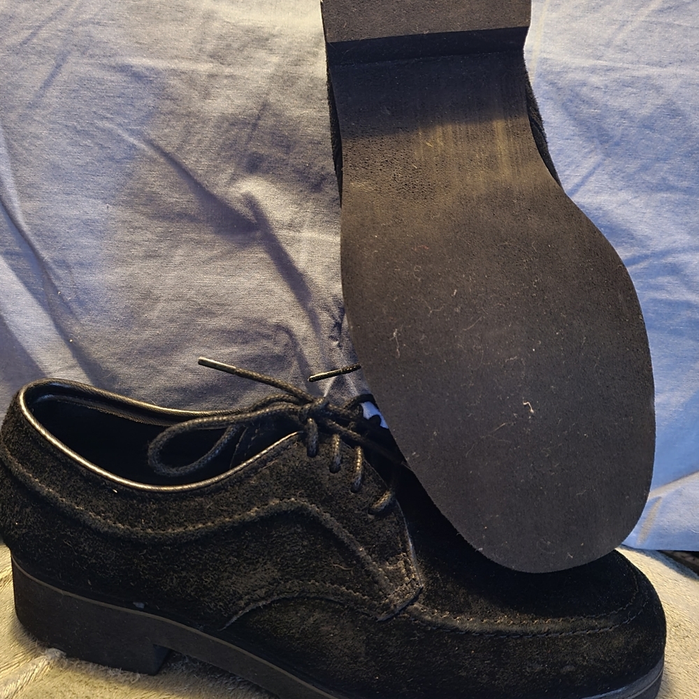 Hush Puppies Leather Lace Up View 3